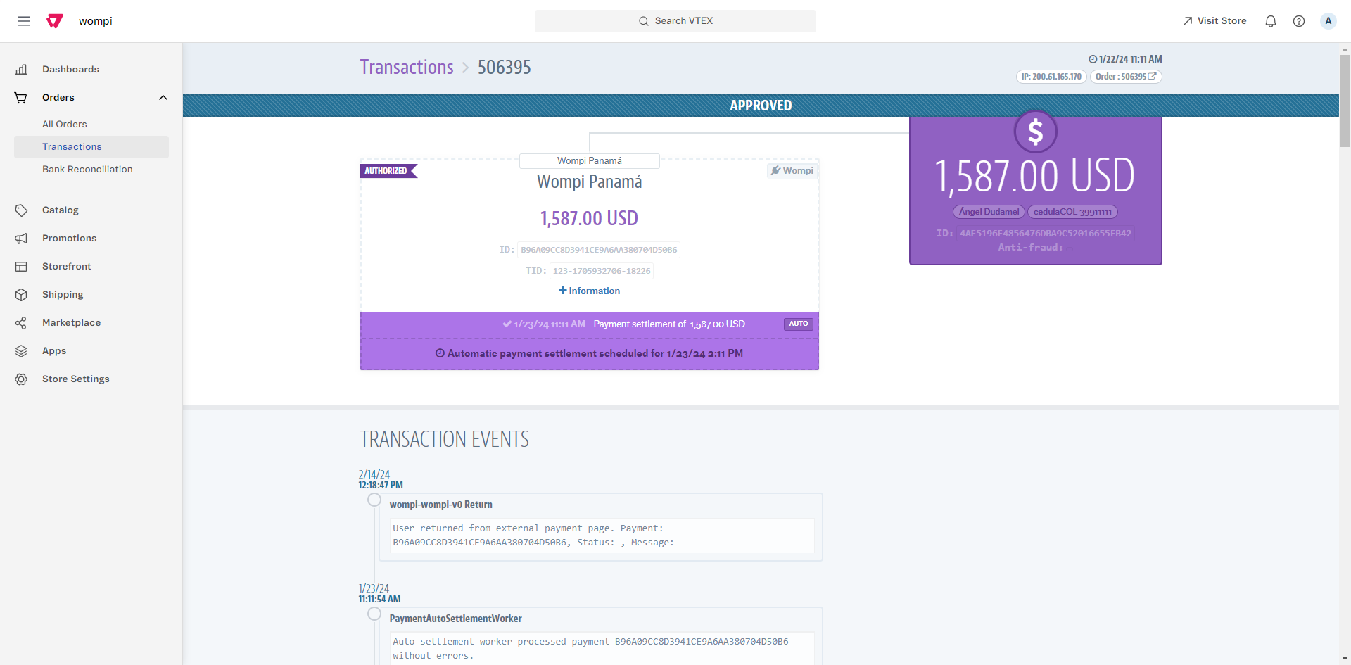 Flujo de administrador